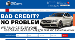 Desktop Screenshot of eagleautomotives.com